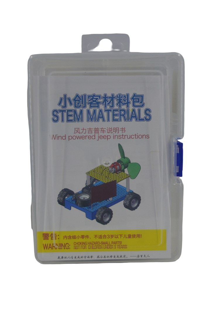 Wind Powered Jeep STEM Kit