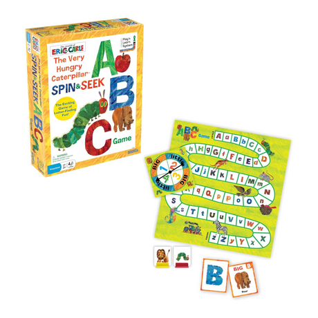 Briarpatch The World of Eric Carle The Very Hungry Caterpillar Spin & Seek ABC Game