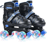 Adjustable Roller Skates Medium 35–38 Blue