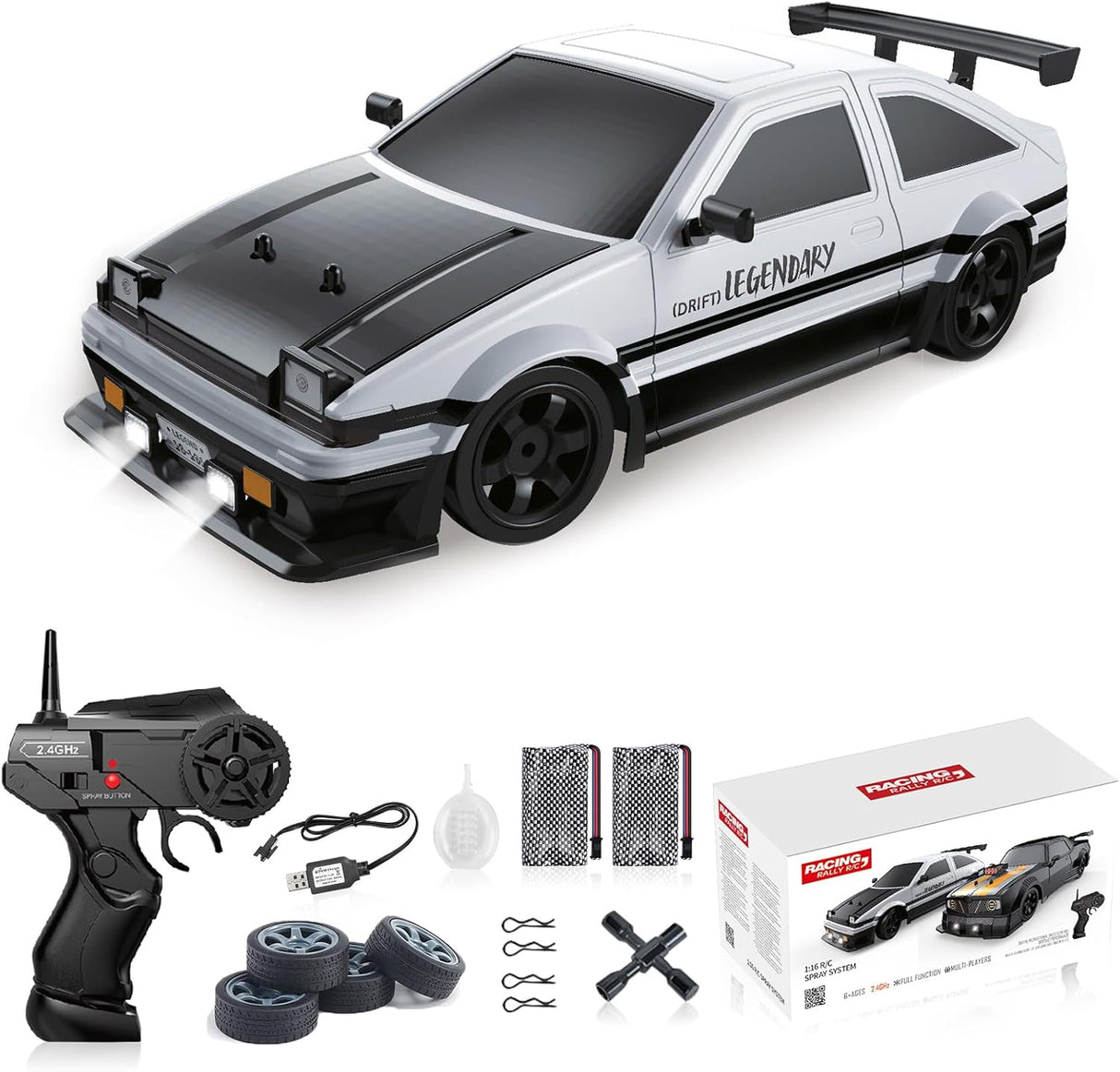 Links to CRAZON RC LIGHT DRIFT CAR ASST 2 by 