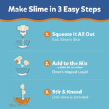 Elmer’s Celebration Slime Kit | Slime Supplies Include Assorted Magical Liquid Slime Activators and Assorted Liquid Glues, 10 Count
