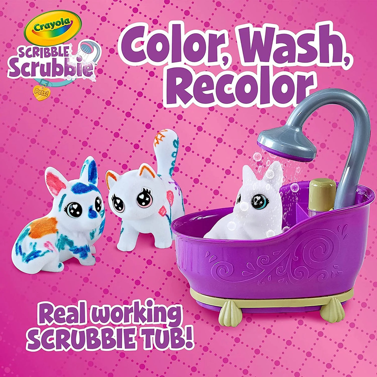 Crayola Scribble Scrubbie Pets Bathtub