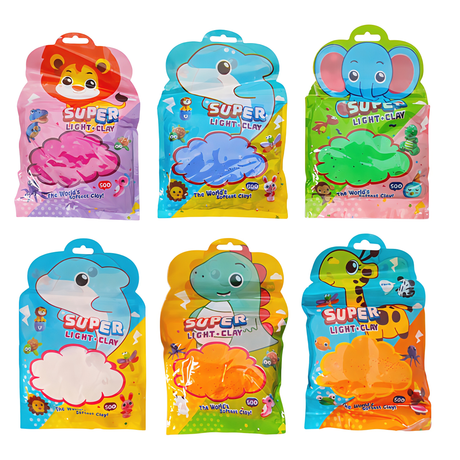 Super Light Clay 12 Assorted Colors