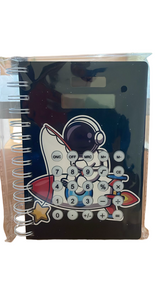 Kurumi Notebook with Calculator (Assorted Colors, Sold As Single)