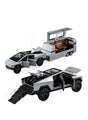 Tesla Cybertruck + Trailer & Quad 1:32 (assorted colors, sold as single)