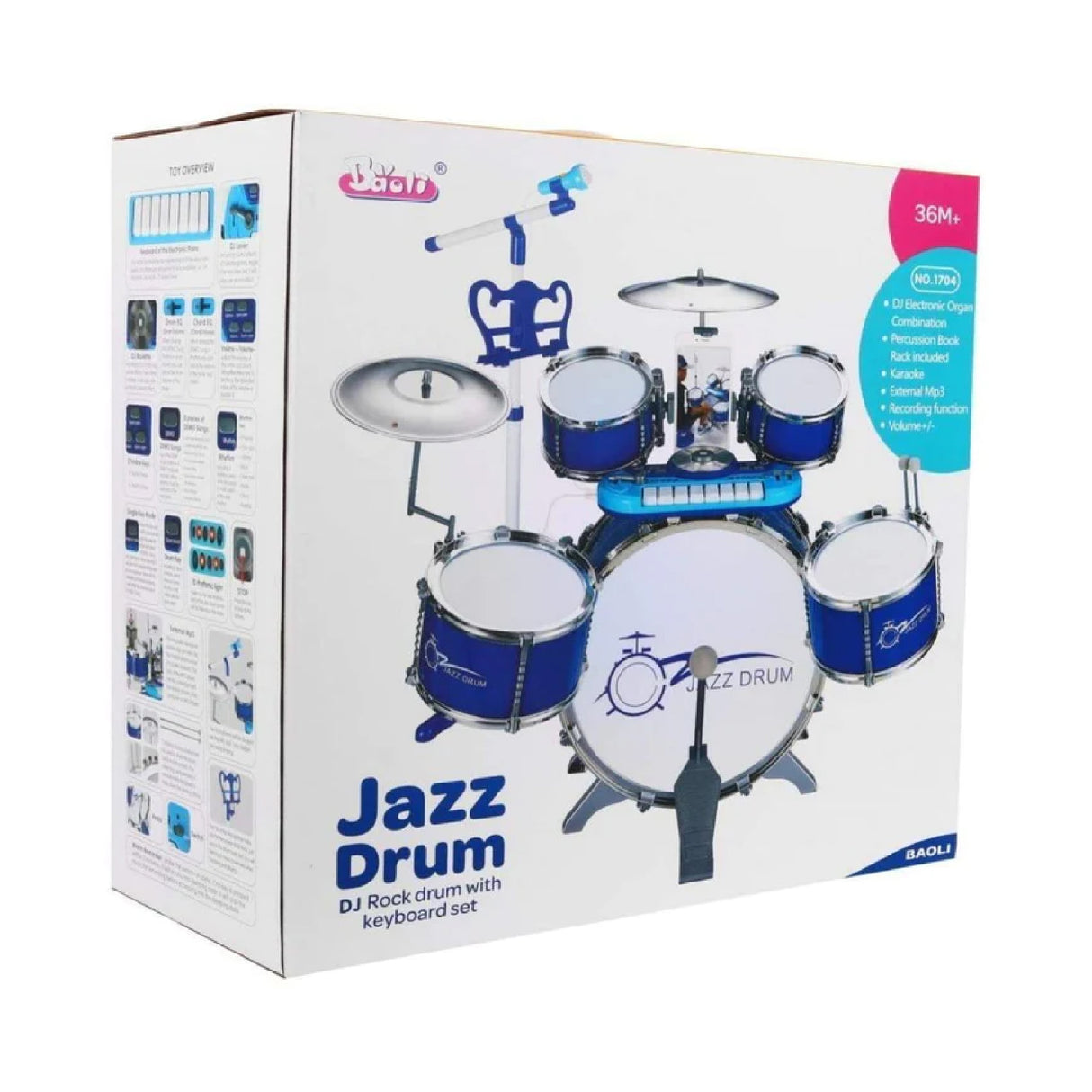 Links to JAZZ DRUM WITH KEYBOARD SET  by 