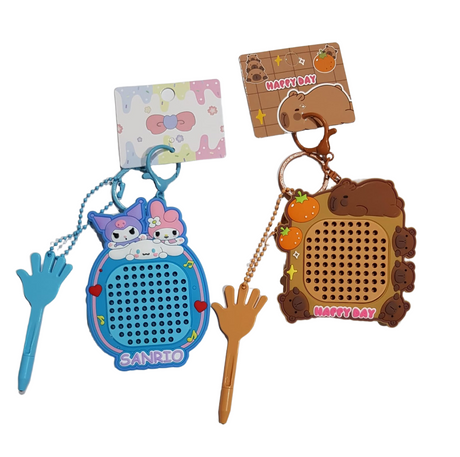 Sanrio Magnetic Steel Ball Keychain Assorted Set of 5