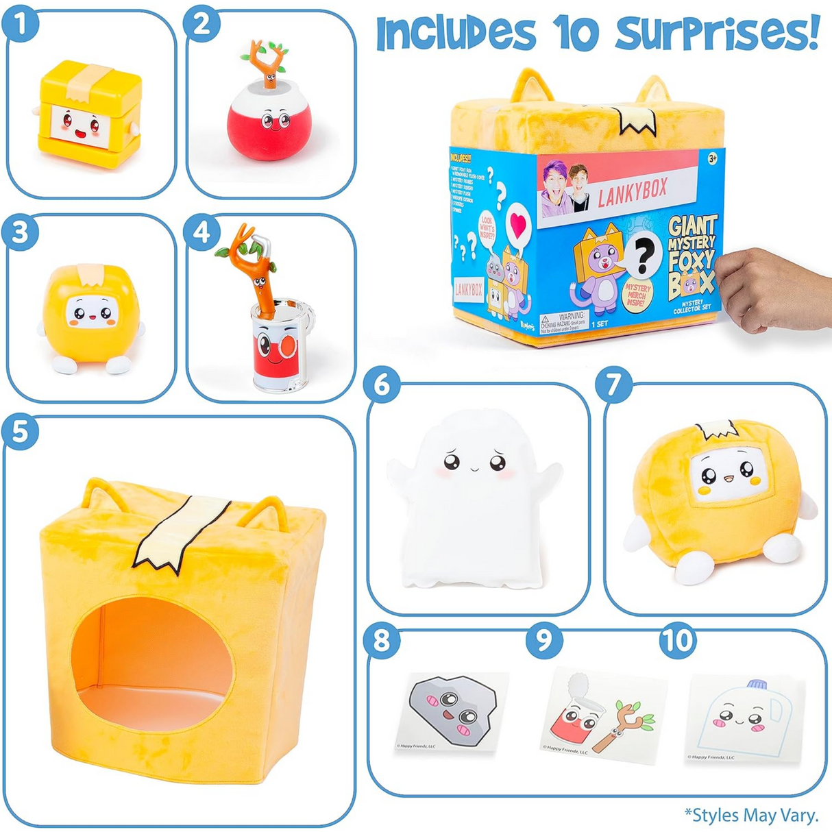 Lankybox Giant Foxy Mystery Box