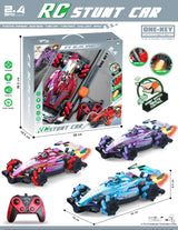 F1 Hand Controlled Gesture RC Car with Light and Spray – 360°