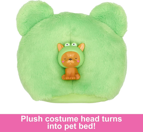 Barbie Cutie Reveal Puppy as Frog in Costume Doll & Accessories