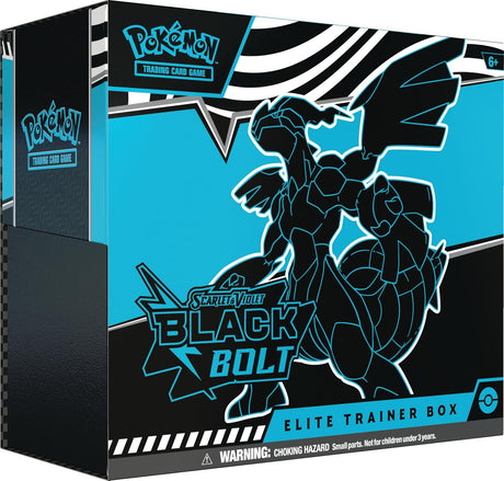 Pokemon TCG Scarlet & Violet 10.5 Black Bolt Elite Trainer Box – English Edition