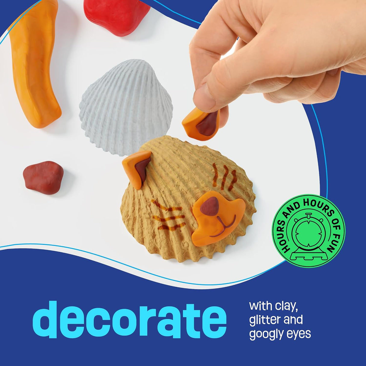 Dan & Darci Shell Painting Craft Kit