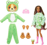 Barbie Cutie Reveal Puppy as Frog in Costume Doll & Accessories