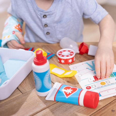 Melissa & Doug Get Well First Aid Kit Play Set