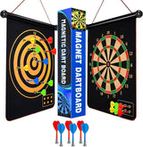 13 Inch Magnetic Dart Board Outdoor Games with 6 Magnetic Darts for Kids Ages 6-16 (Copy)