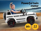 Mercedes G63 Electric Ride On Car– White