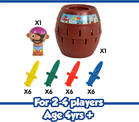 TOMY Pop Up Pirate Board Game