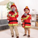 Melissa & Doug Fire Chief Role Play Costume Dress-Up Set