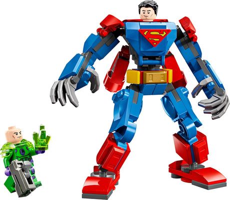 LEGO 76302 Super Heroes Superman Mecha vs. Rex Luther Toy, Toy, Birthday, Present, Blocks, Educational Boy, Girls, Children, 6 Years, 7 Years, 8 Years, 9 Years Old, Figure, Toy