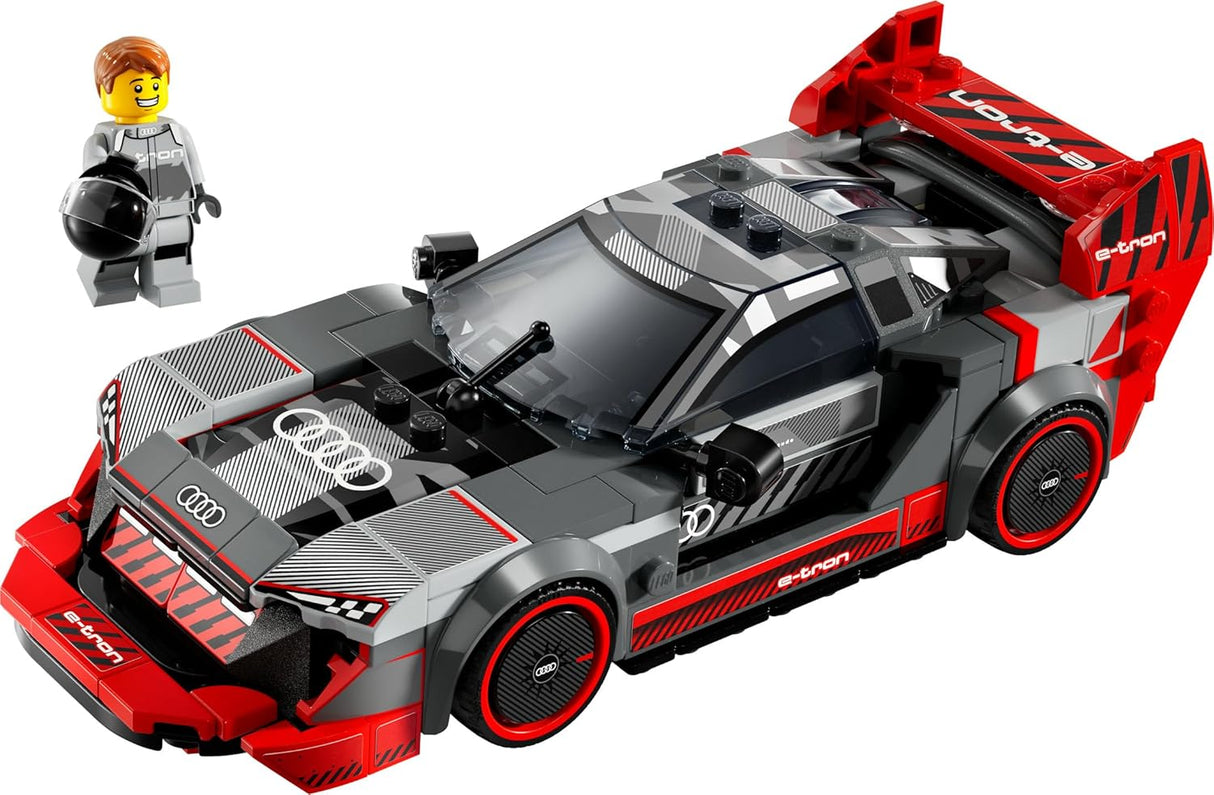 LEGO Speed Champions Audi S1 E-tron Quattro Race Car Toy Set 76921