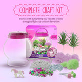 Dan & Darci Light-Up Unicorn Terrarium Kit