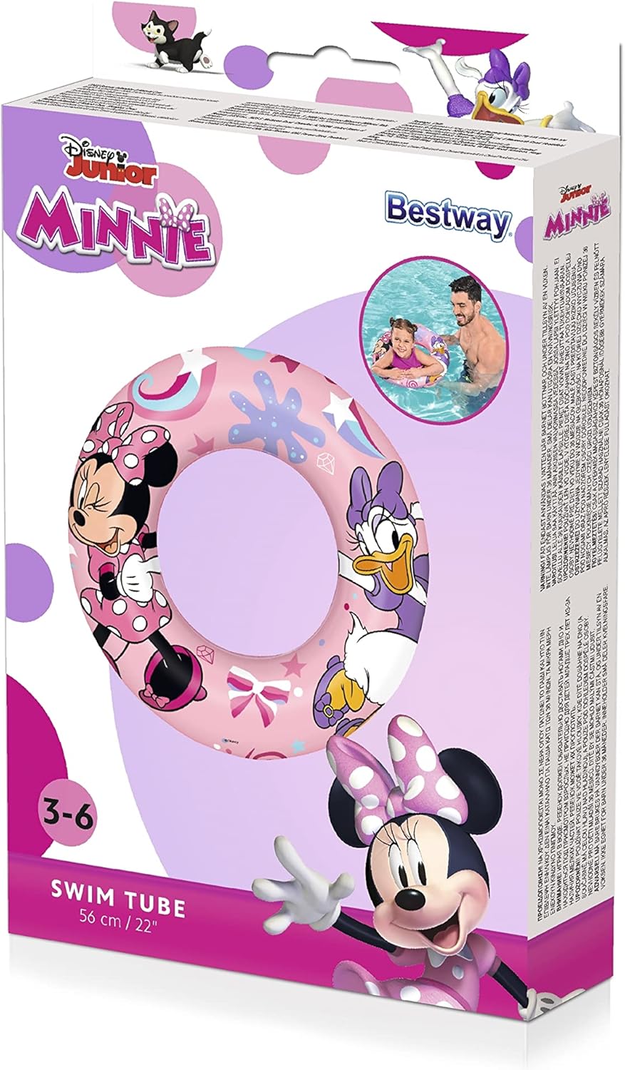 Bestway Disney Junior Swimming Ring Minnie Mouse Diameter 56 cm