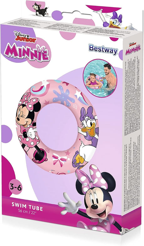 Bestway Disney Junior Swimming Ring Minnie Mouse Diameter 56 cm