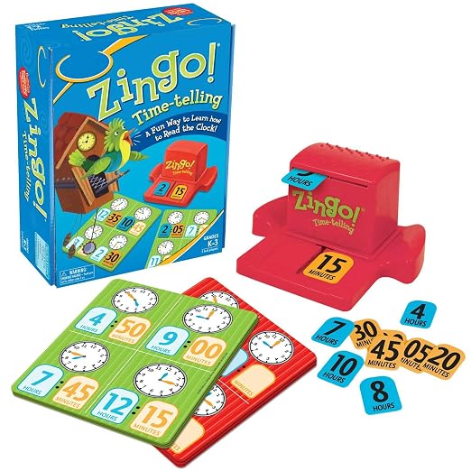 Toys&us Telling Board Game – Fun & Educational Time-Telling Game