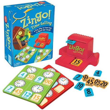 Toys&us Telling Board Game – Fun & Educational Time-Telling Game