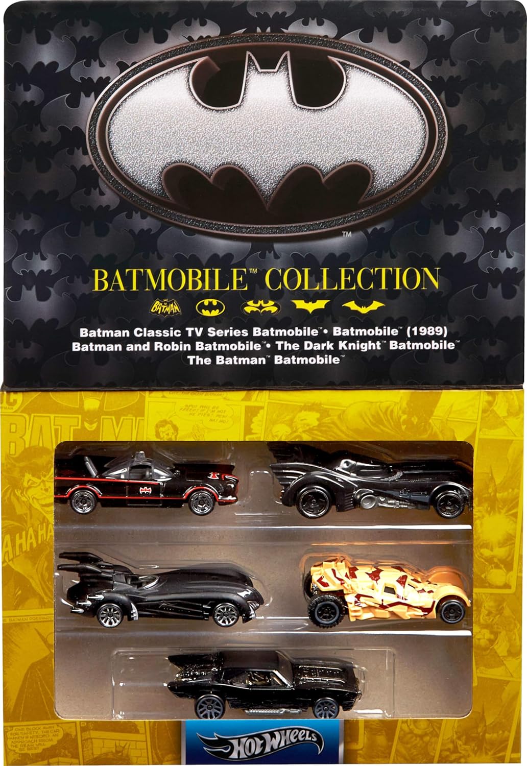 Hot Wheels 85th Anniversary batmobile 5 Pack 1:64 Scale