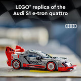 LEGO Speed Champions Audi S1 E-tron Quattro Race Car Toy Set 76921