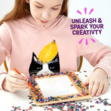 Dan & Darci Create Your Own Mosaic Picture Frame Kit for Kids