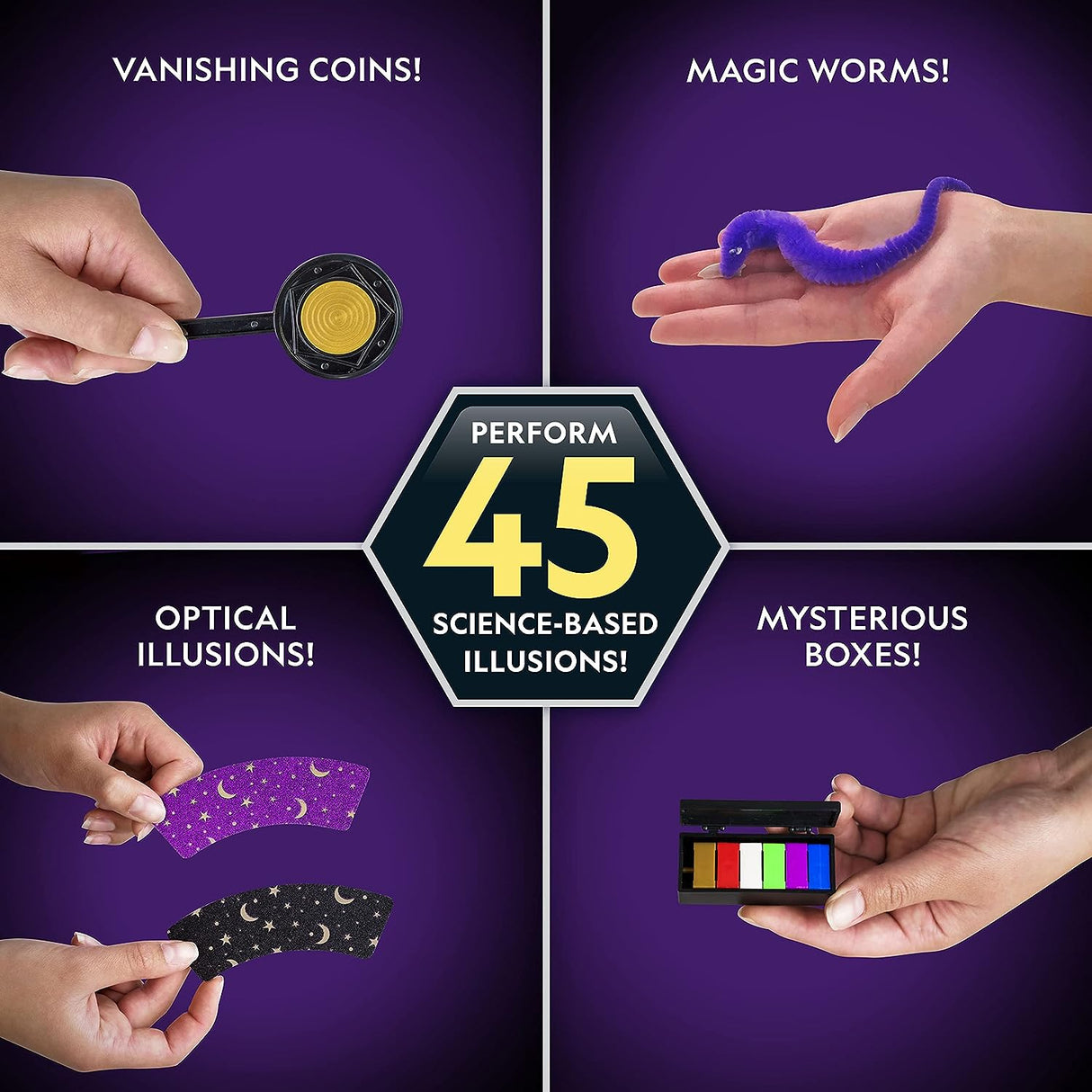 National Geographic Magic Set - 45 Amazing Tricks To Perform