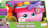 LeapFrog Shapes and Sharing Picnic Basket Pink