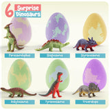 Dan & Darci Dino Egg Bath Bombs - 6 Pack