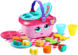 LeapFrog Shapes and Sharing Picnic Basket Pink