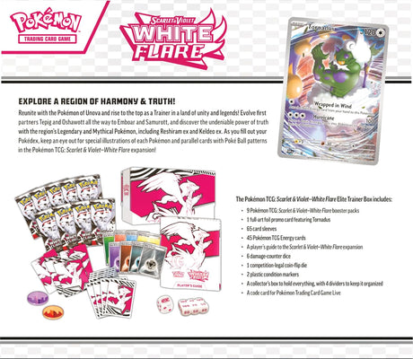 Pokemon TCG: Scarlet & Violet White Flare Elite Trainer Box