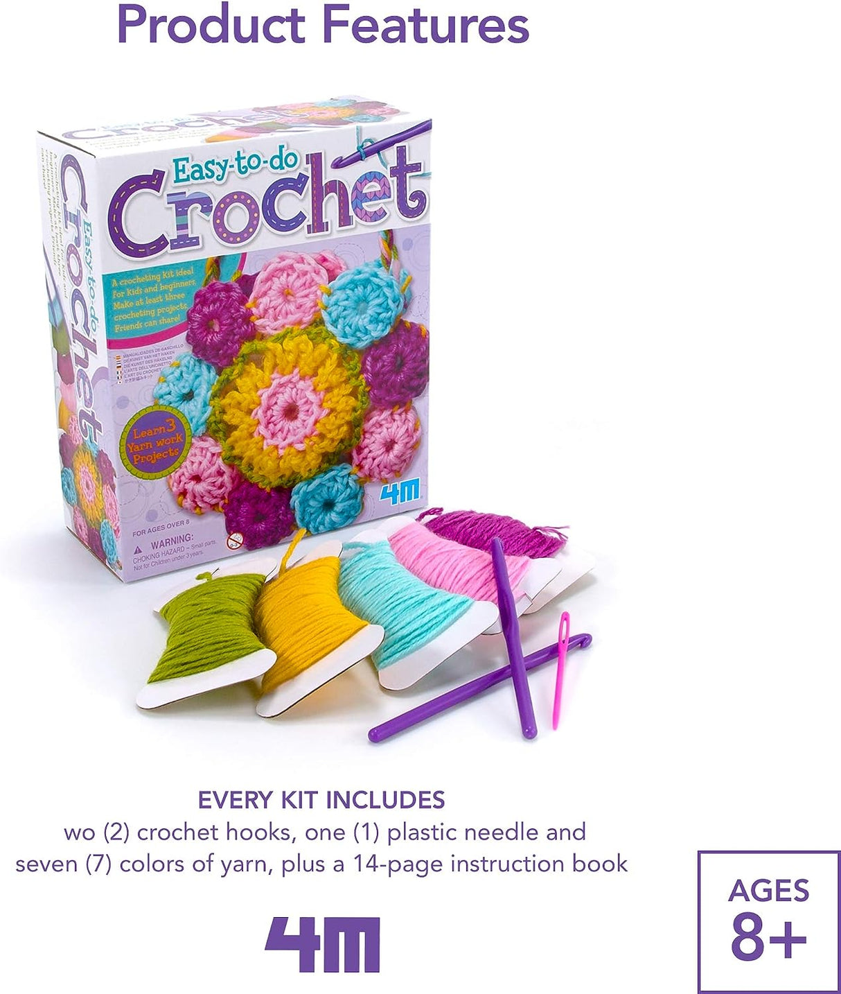 4M Easy-to-do Crochet Kit