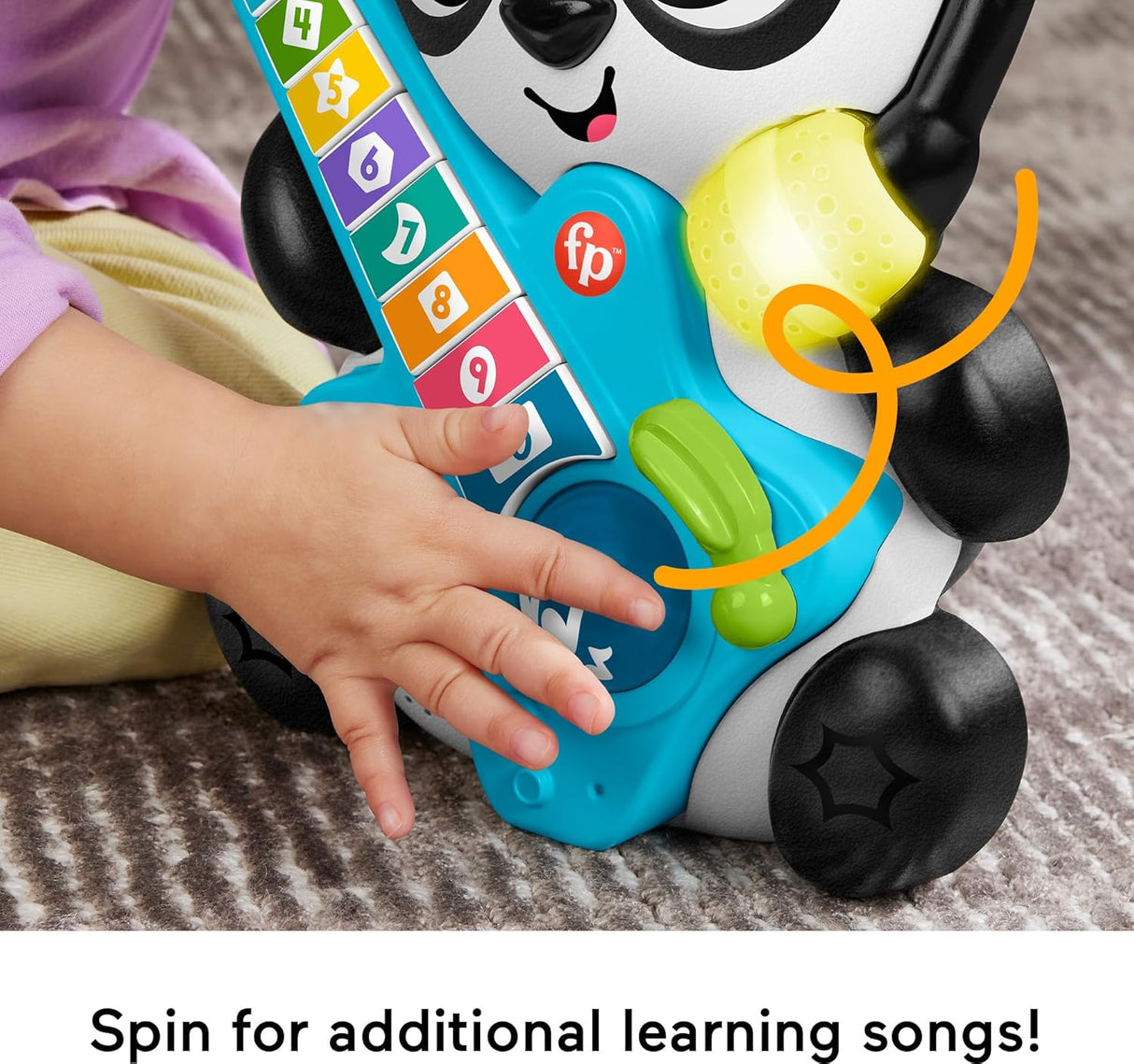 Fisher-price link squad jam & count panda