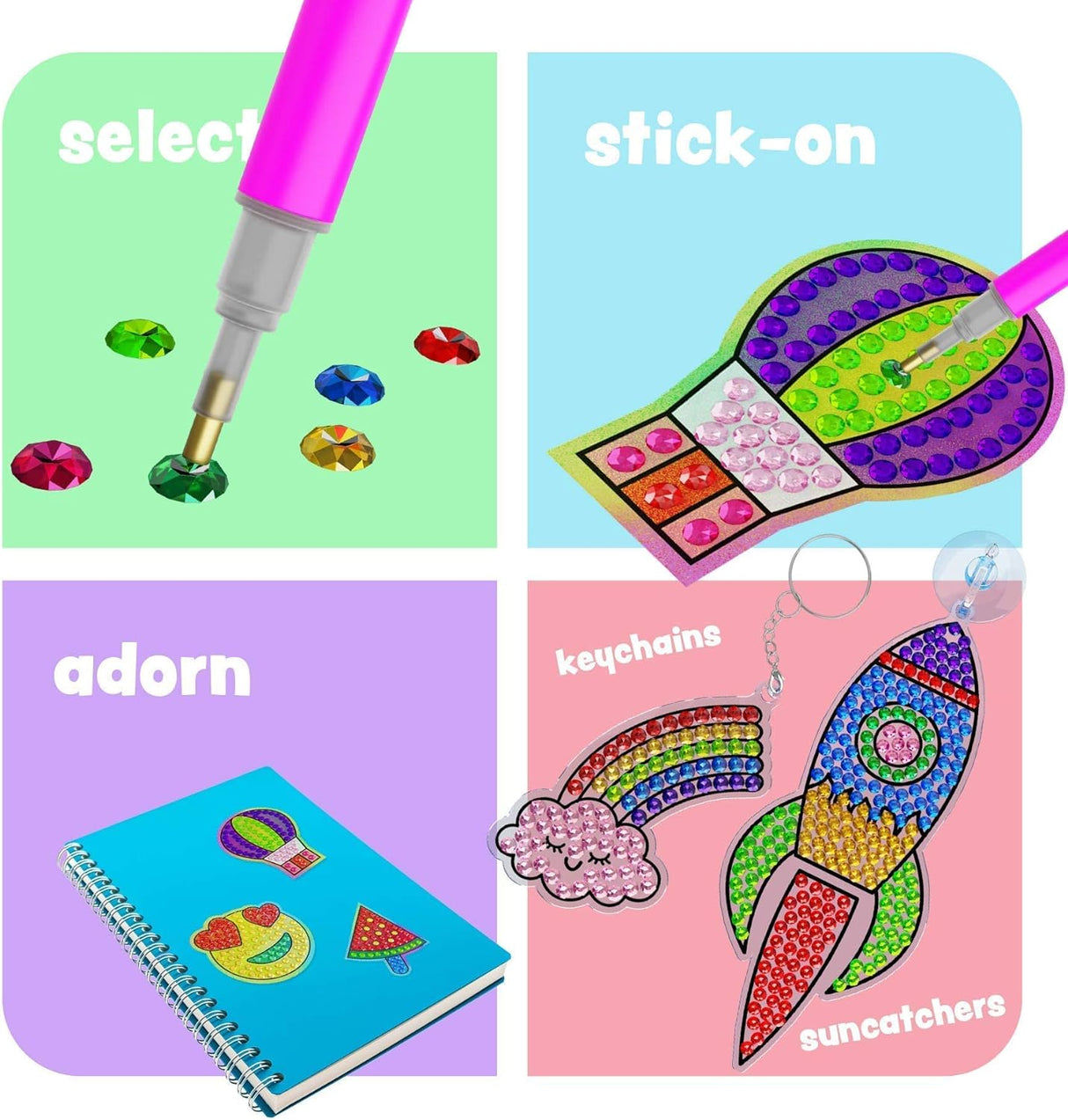 Dan & Darci Gem Art Kit For Kids