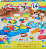 Play-Doh Little Chef Starter Set, 14 Play Kitchen Accessories