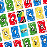 UNO Teams Card Game for Family Nights and Travel with Colorblind Accessible Cards