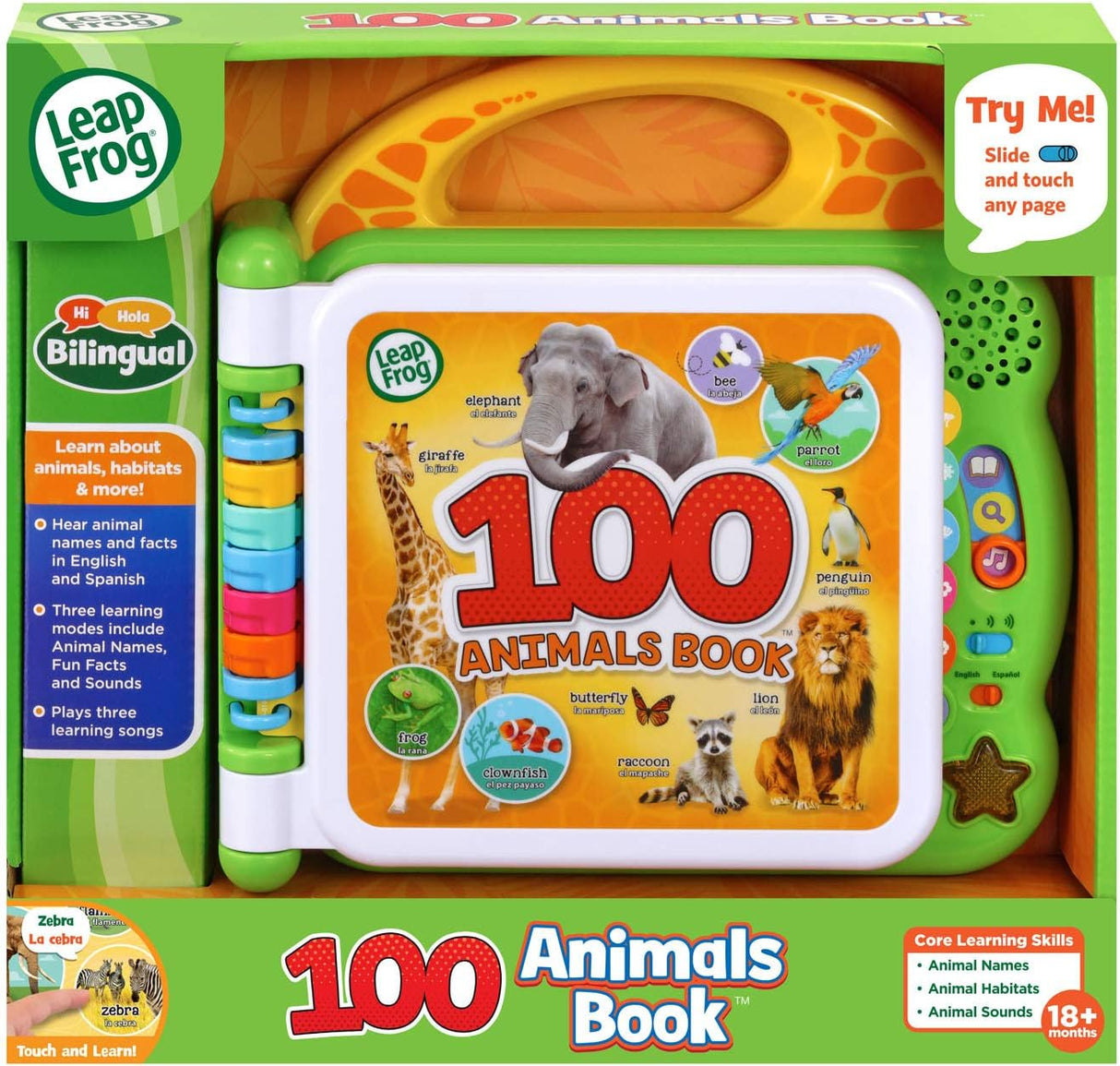 LeapFrog 100 Animals Book