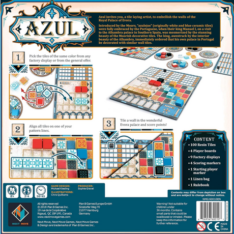 Plan B Games Azul Board Game