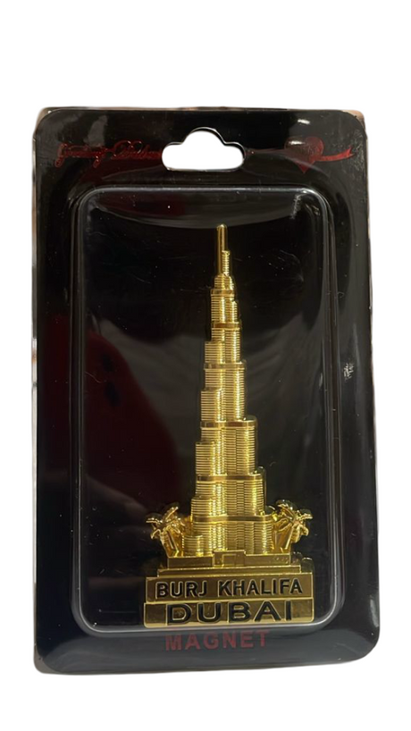 Burj Khalifa Metal Magnet (Assorted Designs, Sold as Single)