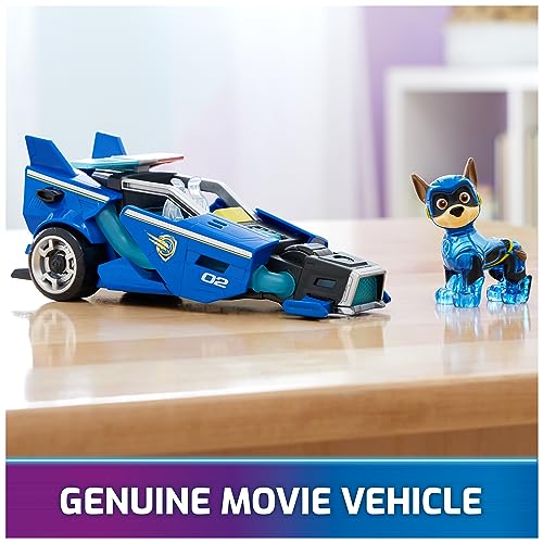 PAW Patrol: the Mighty Movie Toy Car with Chase Mighty Pups Action Figure Lights and Sounds Kids Toys for Boys & Girls 3+