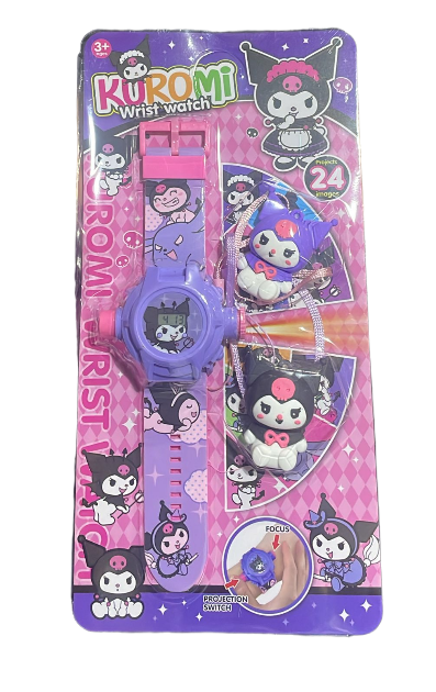 Kuromi Kids Digital Projector Watch