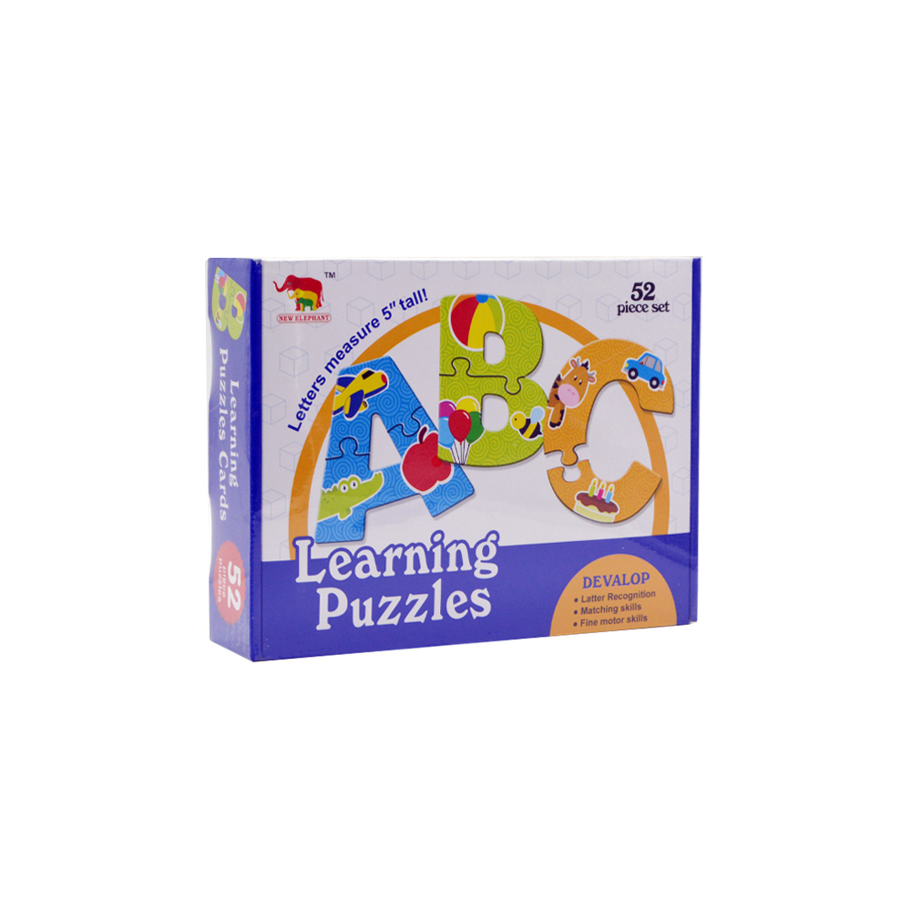 Abc Learning Puzzles 52 Piece Set
