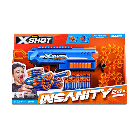 ZURU X-SHOT INSANITY MANIC BLASTER