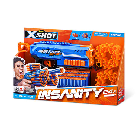 ZURU X-SHOT INSANITY MANIC BLASTER